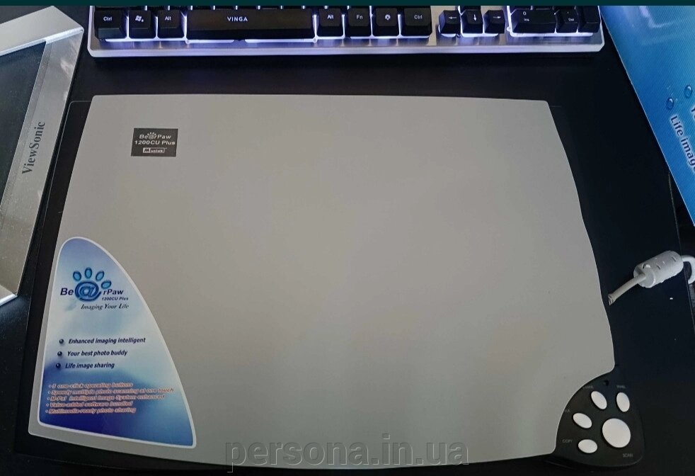 Сканер: Mustek BearPaw 1200 CU Plus ( Драйвера Win 10, коробка) від компанії Інтернет магазин - Persona.in. ua - фото 1