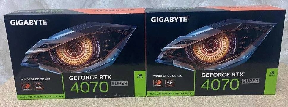 Відеокарта: GIGABYTE GeForce RTX 4070 SUPER WINDFORCE OC 12G. Новий! від компанії Інтернет магазин - Persona.in. ua - фото 1