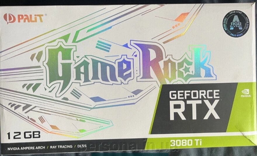 Відеокарта: RTX3080TI, Palit Game Rock від компанії Інтернет магазин - Persona.in. ua - фото 1