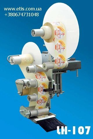 Аплікатор рулонної етикетки, що самоклеїться LH-107 для погонажної продукції від компанії Машини етикетувальні та маркувальні різні від виробника ПП Семашко - фото 1