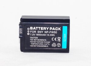 Акумулятор NP-FW50 для камер Sony A6300, A6500, A7 II - 1850 ma