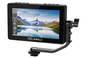 Skimmer Monitor, FeelWorld 5.5 "Дюйм F5 Pro V2 FULL HD HDMI (сенсорний екран, 4K)