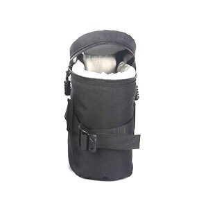 Защитный кофр, чехол, футляр, сумка для объектива, размер L - 160 х 90 - черный (код TBD0594642103A)