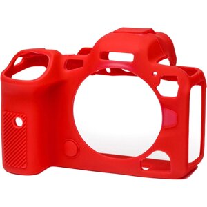 Захисна силіконова кришка для камер Canon EOS R5, R6 - червона