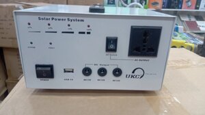 Інвертор гібридного контролера UKC SU-300-B 220V/300W+ DC+ USB