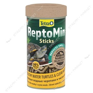 Корм сухий Tetra ReptoMin для водоплавних черепах у паличках 250мл