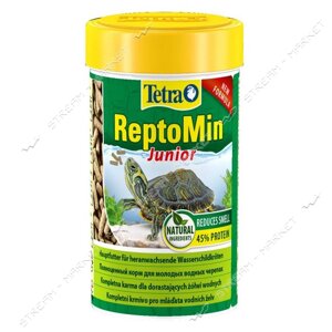 Корм Tetra ReptoMin Junior для черепах палички 30г/100мл