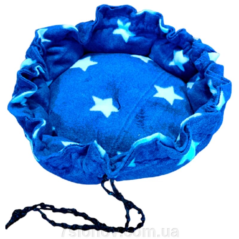 Лежанка для дрібних та середніх домашніх тварин кругла 40 см №6 від компанії Інтернет Ветаптека 7 слонів - фото 1