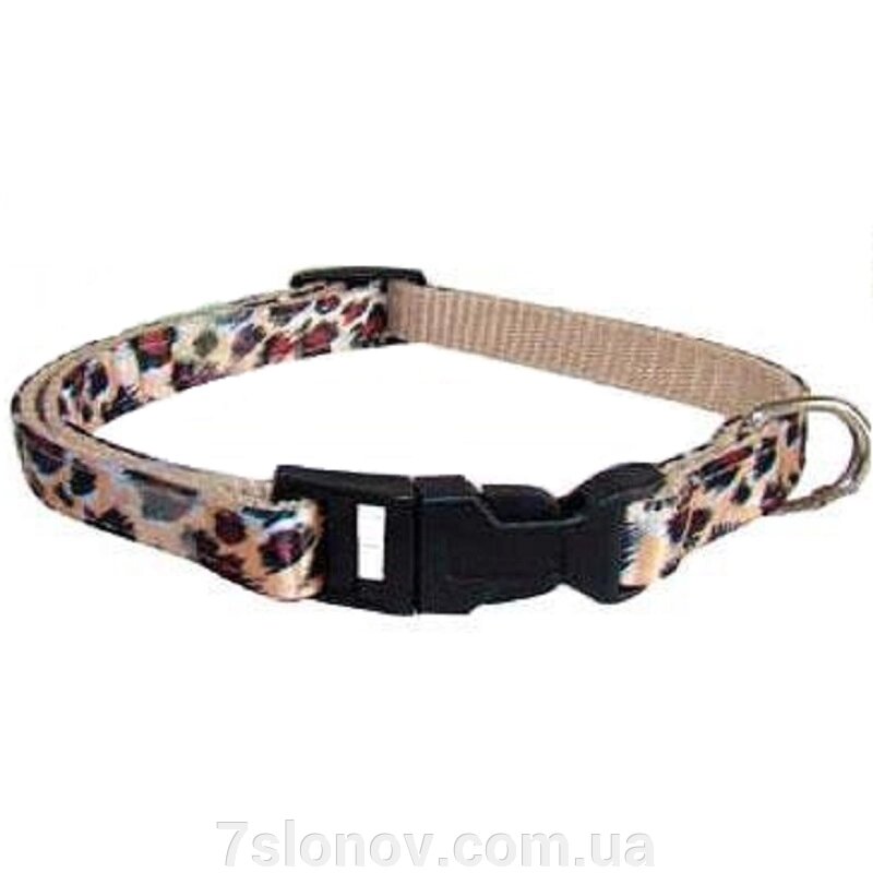 Нашийник для собак декоративний із пластиковою застібкою 25 мм * 50 см від компанії Інтернет Ветаптека 7 слонів - фото 1
