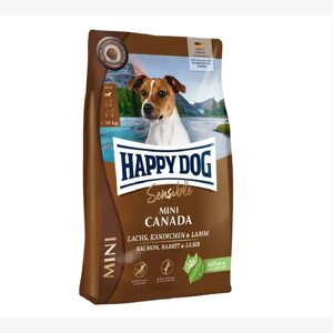 Сухий корм для собак до 10 кг Sens Mini CANADA лосось, кролик, ягня без злаковий ВАГОВИЙ ціна за 1 кг
