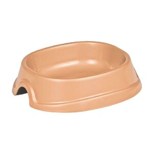 Миска для собак і котів №2 Модерн 600 мл світло-бежева Природа