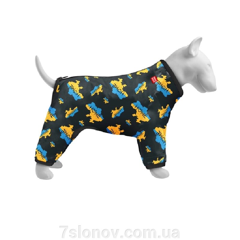 Вітровка для собак WAUDOG Дом S30, В 57-59 см, С 44-46 см Collar від компанії Інтернет Ветаптека 7 слонів - фото 1