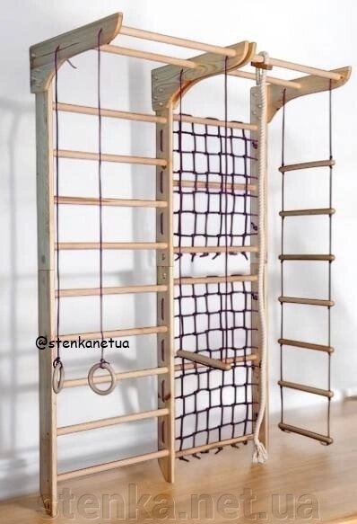 Гімнастичний комплект FavorWood 220 cm від компанії SportStenkaUA Шведська стінка, спортивний куточок з виробництва, Київ - фото 1