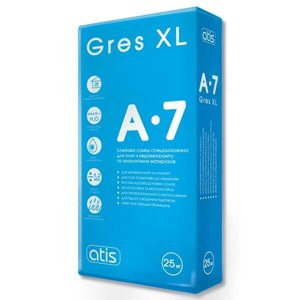 Клей для плитки Atis Gres XL A-7 для клінкеру і греса 25 кг