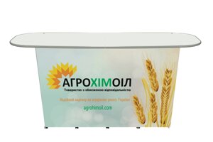 Промо стіл ресепшн 180 СМ банер