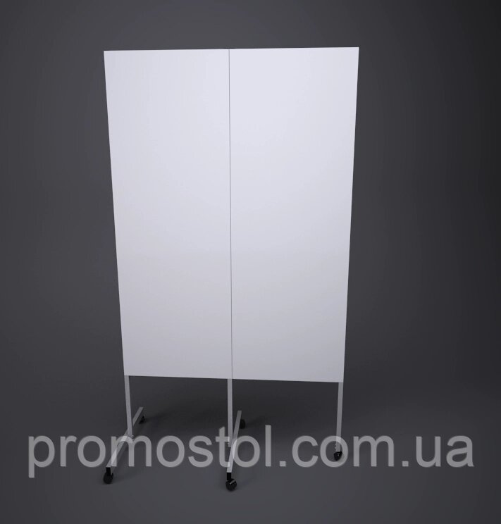 Ширма медична пластикова Elegant 180 х100 см 2 секції від компанії ШирмаМаркет - фото 1