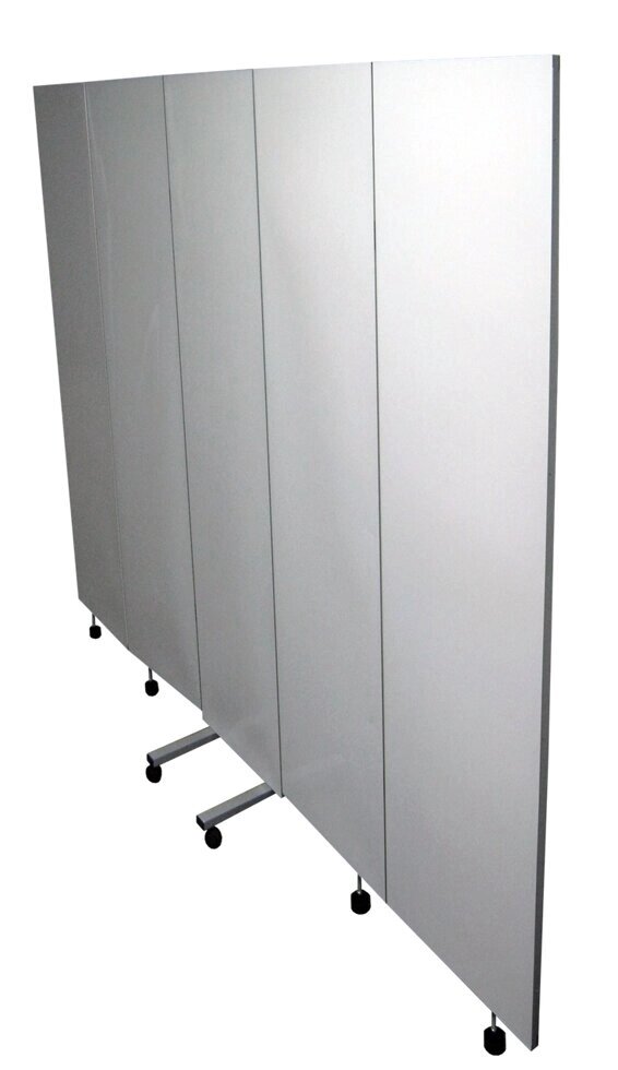 Ширма медична пластикова складана 200 х 250 см 5 секцій від компанії ШирмаМаркет - фото 1