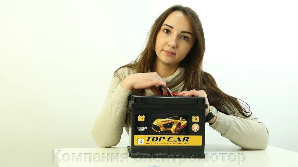 Акумулятор top car 6СТ-60 L + (540А) 242 * 175 * 190 від компанії Компанія Єлектромотор - фото 1