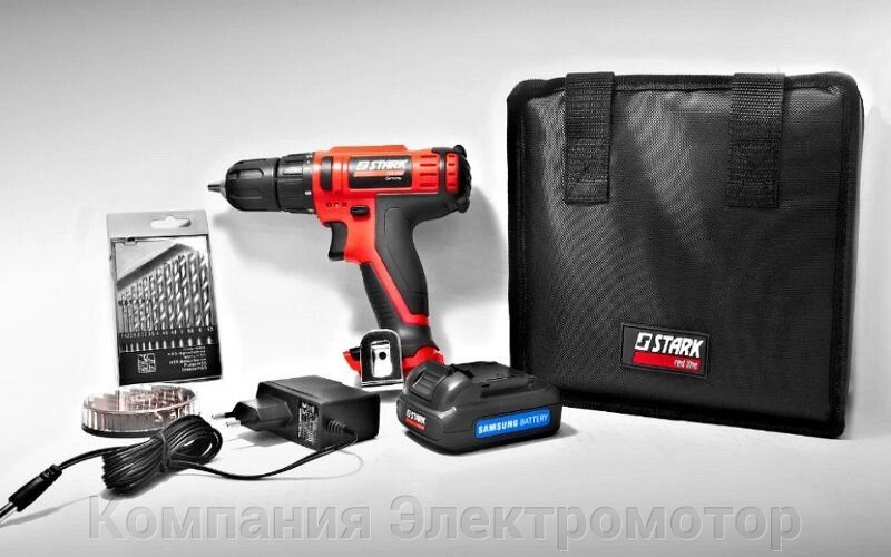 Акумуляторний шуруповерт Stark CD 12 Li-On Profi від компанії Компанія Єлектромотор - фото 1