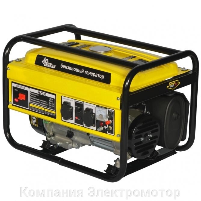 Бензиновий генератор Кентавр КБГ-283 від компанії Компанія Єлектромотор - фото 1