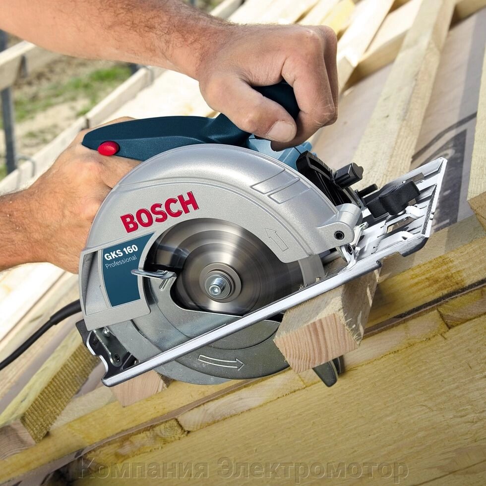 Циркулярна пила Bosch GKS 160 Professional від компанії Компанія Єлектромотор - фото 1