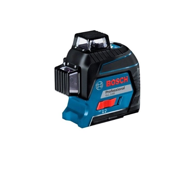 Лазерний нівелір Bosch GLL 3-80 (AA) + кейс (0601063S00) від компанії Компанія Єлектромотор - фото 1