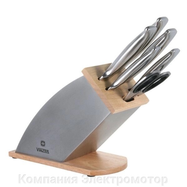 Набір ножів Vinzer ICEBERG 89110 (7 пр.) від компанії Компанія Єлектромотор - фото 1