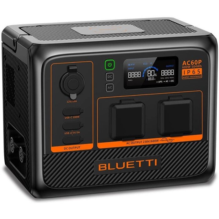 Зарядна станція Bluetti AC60P від компанії Компанія Єлектромотор - фото 1