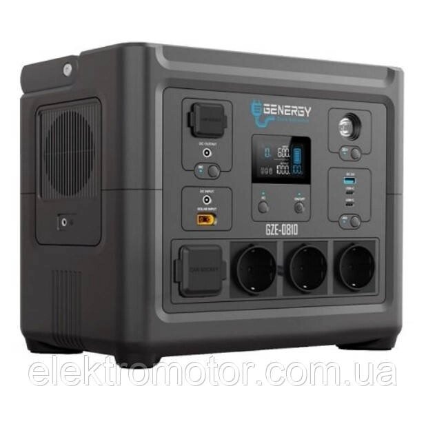 Зарядна станція GENERGY ZERO GZE-0810 835 Вт/год (240000191) від компанії Компанія Єлектромотор - фото 1