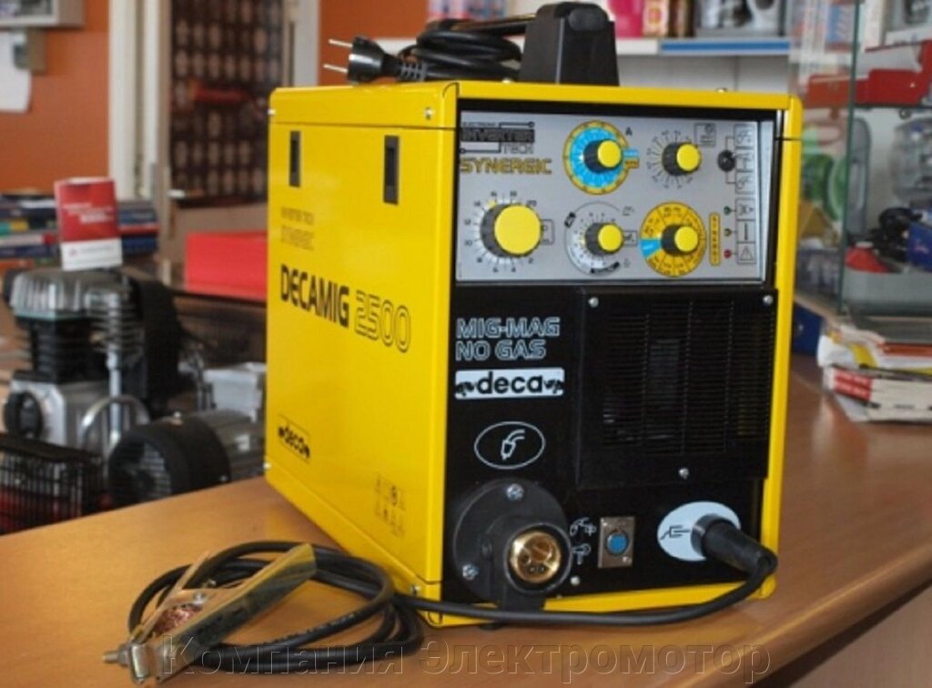 Зварювальний напівавтомат Deca DECAMIG 2500 Sinergic від компанії Компанія Єлектромотор - фото 1