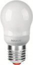 Лампа енергозберігаюча E27 11 Вт 2700К Globe mini Maxus 1-ESL-123-1