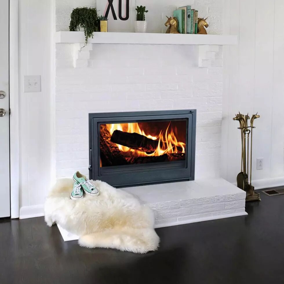 Ferguss Fireplace FG-18 с внешней приточкой ##от компании## House heat - ##фото## 1