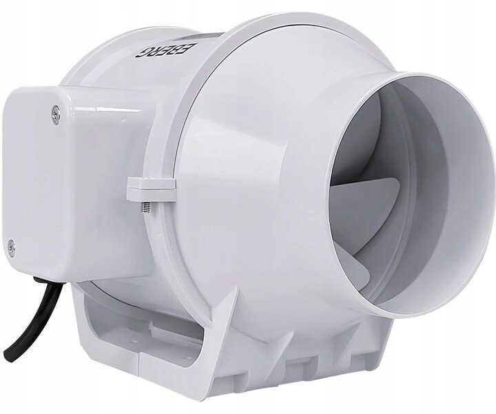 Двошвидкісний канальний витяжний вентилятор EBERG EMAX 100 170 м3 год, тихий від компанії joker - фото 1
