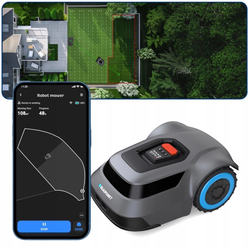 Газонокосарка-робот Blaupunkt RL5010 від компанії joker - фото 1