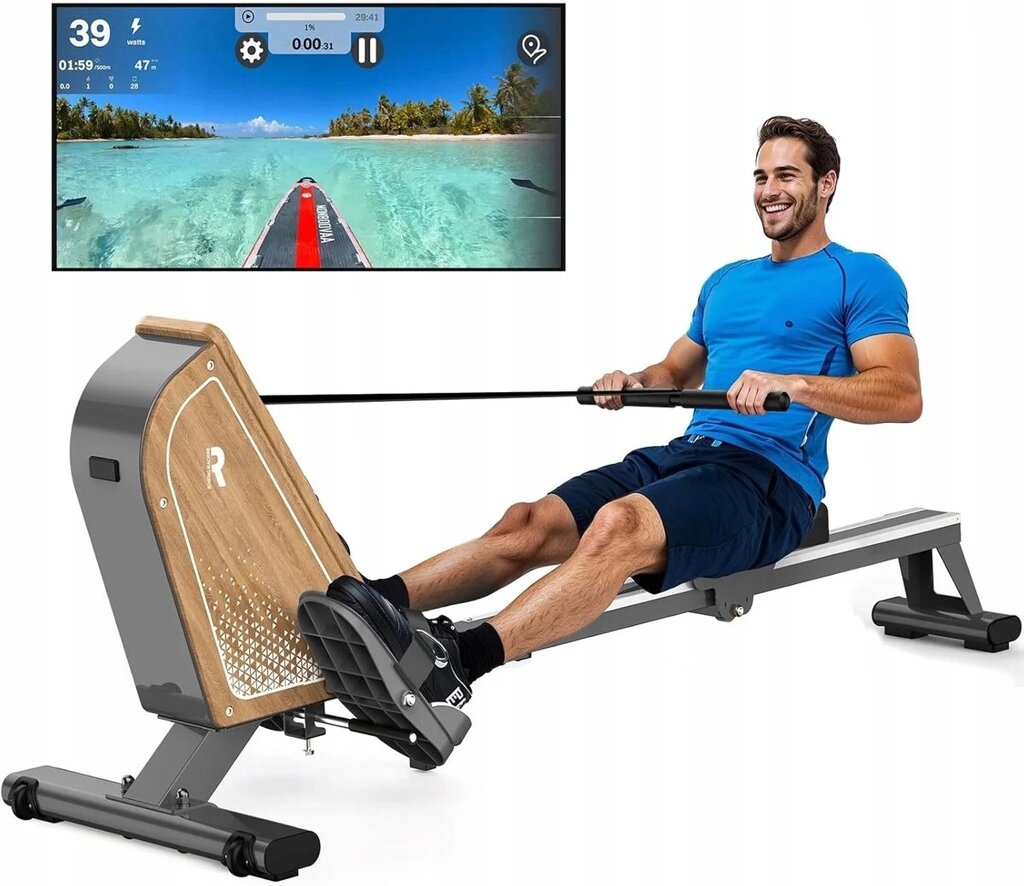 Магнітний гребний тренажер VOWVIT OR3 від компанії joker - фото 1