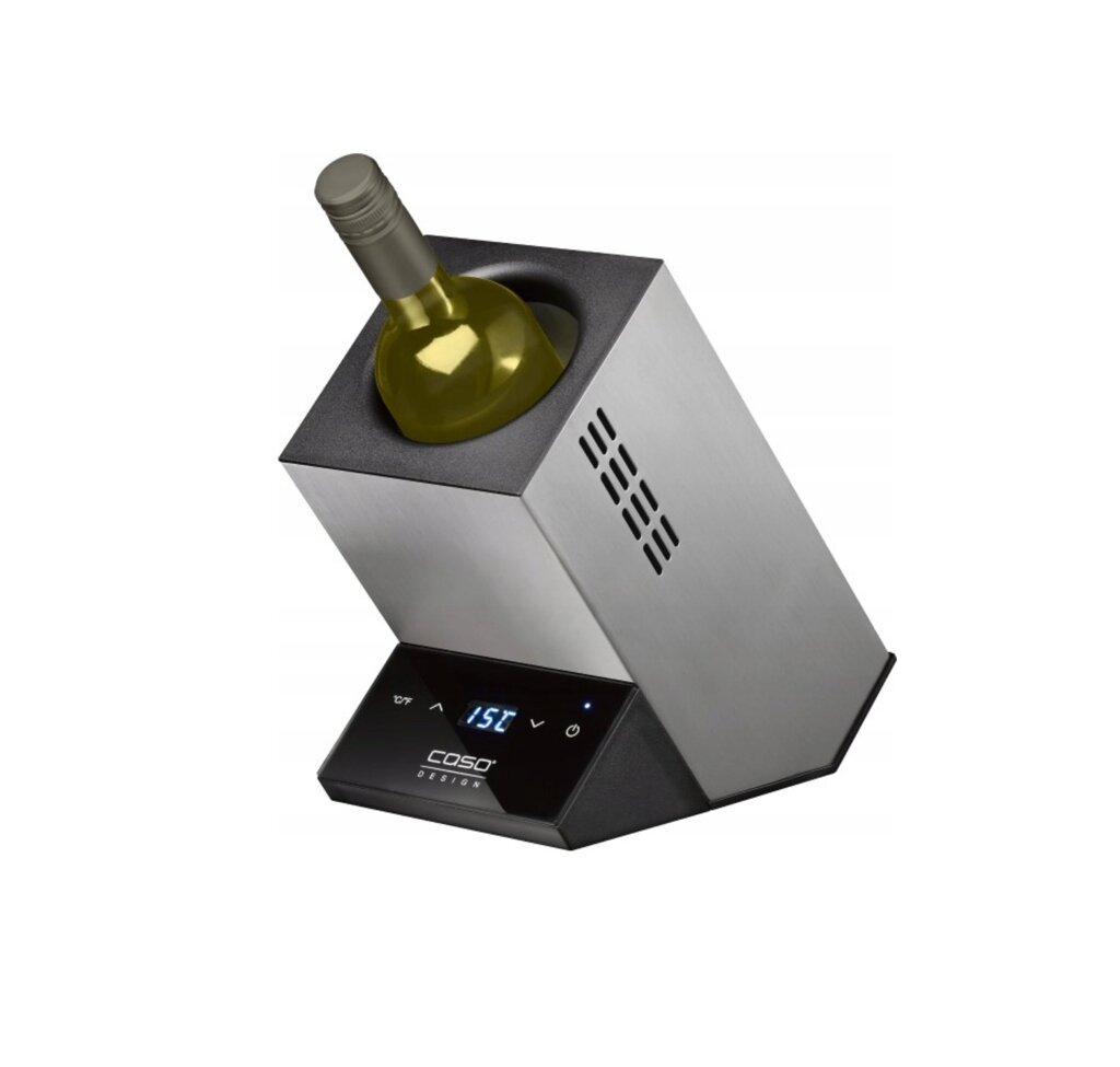 Міні охолоджувач вина CASO WINECASE INOX від компанії joker - фото 1