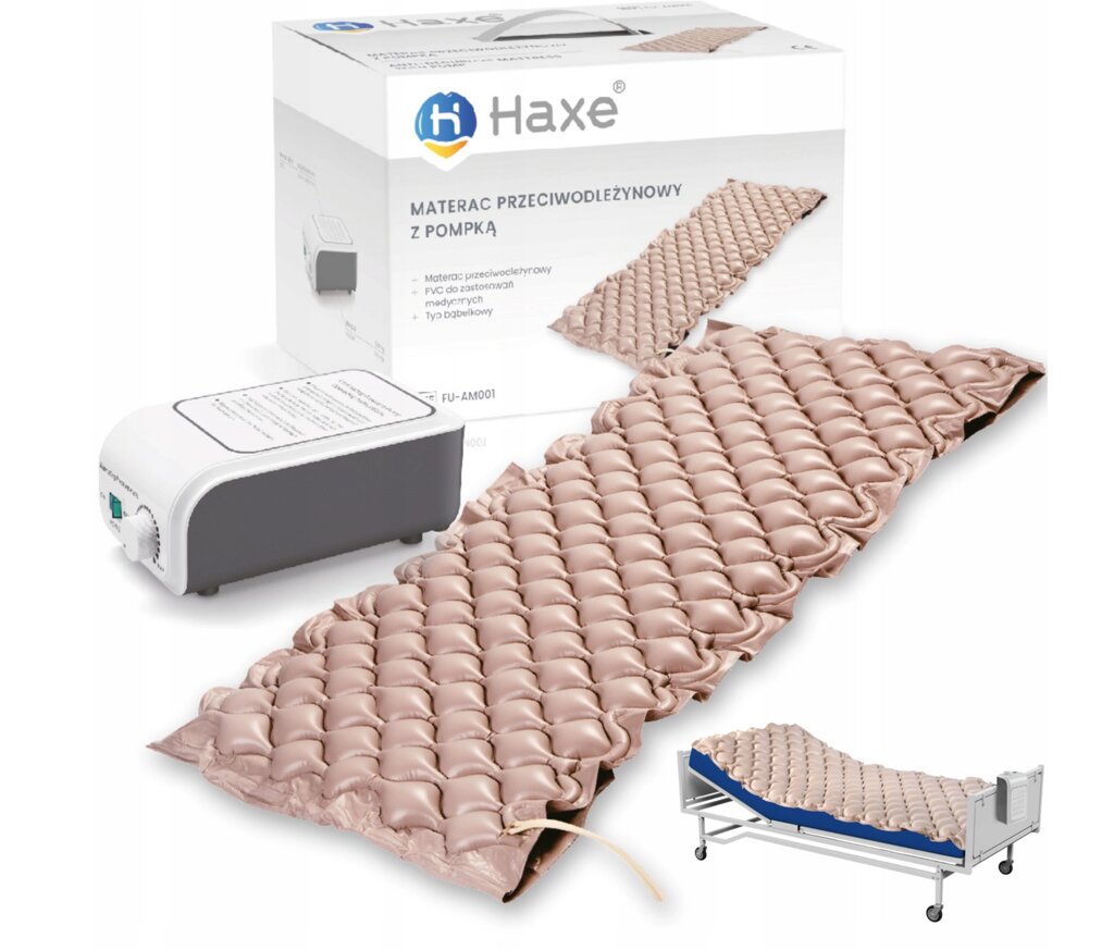 Протипролежневий матрац з насосом Haxe FU-AM001 від компанії joker - фото 1