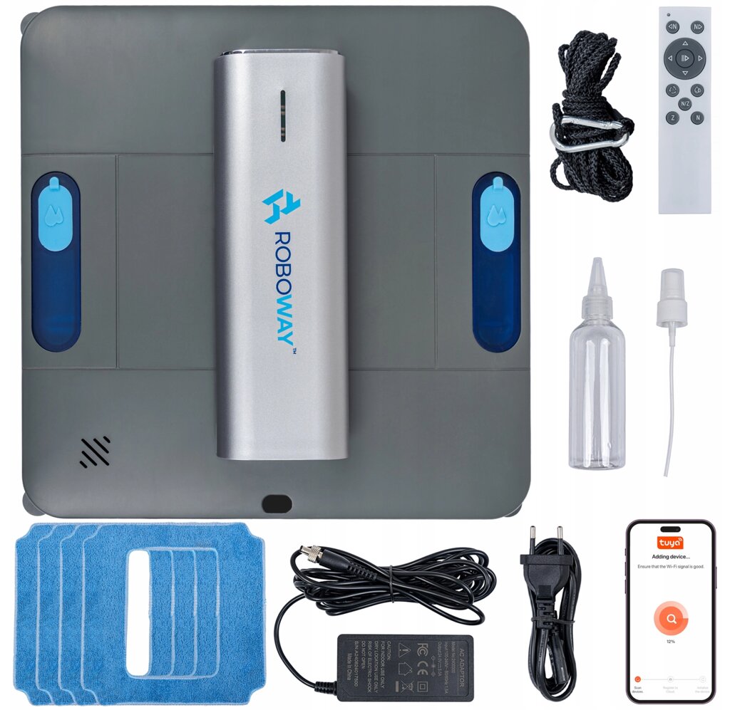 Робот для миття вікон ROBOWAY RW-5-PRO від компанії joker - фото 1