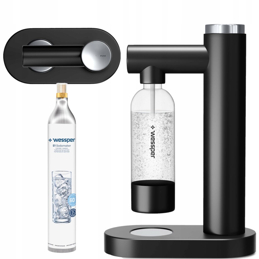 Сифон для газування води Wessper S1 від компанії joker - фото 1