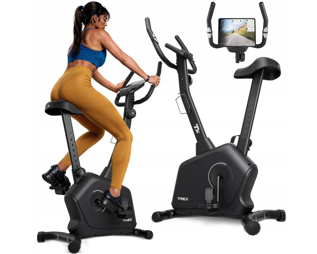 Велотренажер Trex Sport TX-380MB RIGON чорний від компанії joker - фото 1