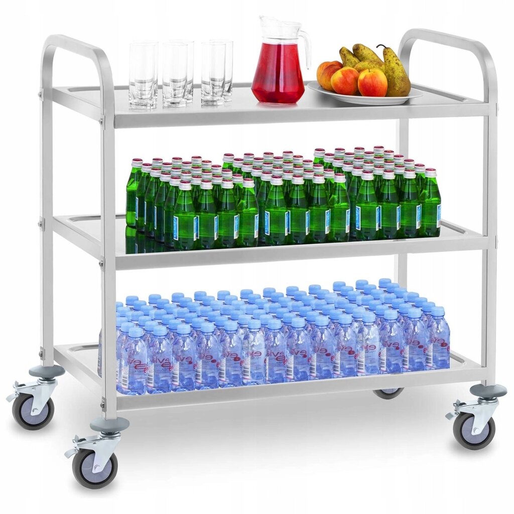 Візок офіціанта Royal Catering RCSW-6.2 500кг від компанії joker - фото 1