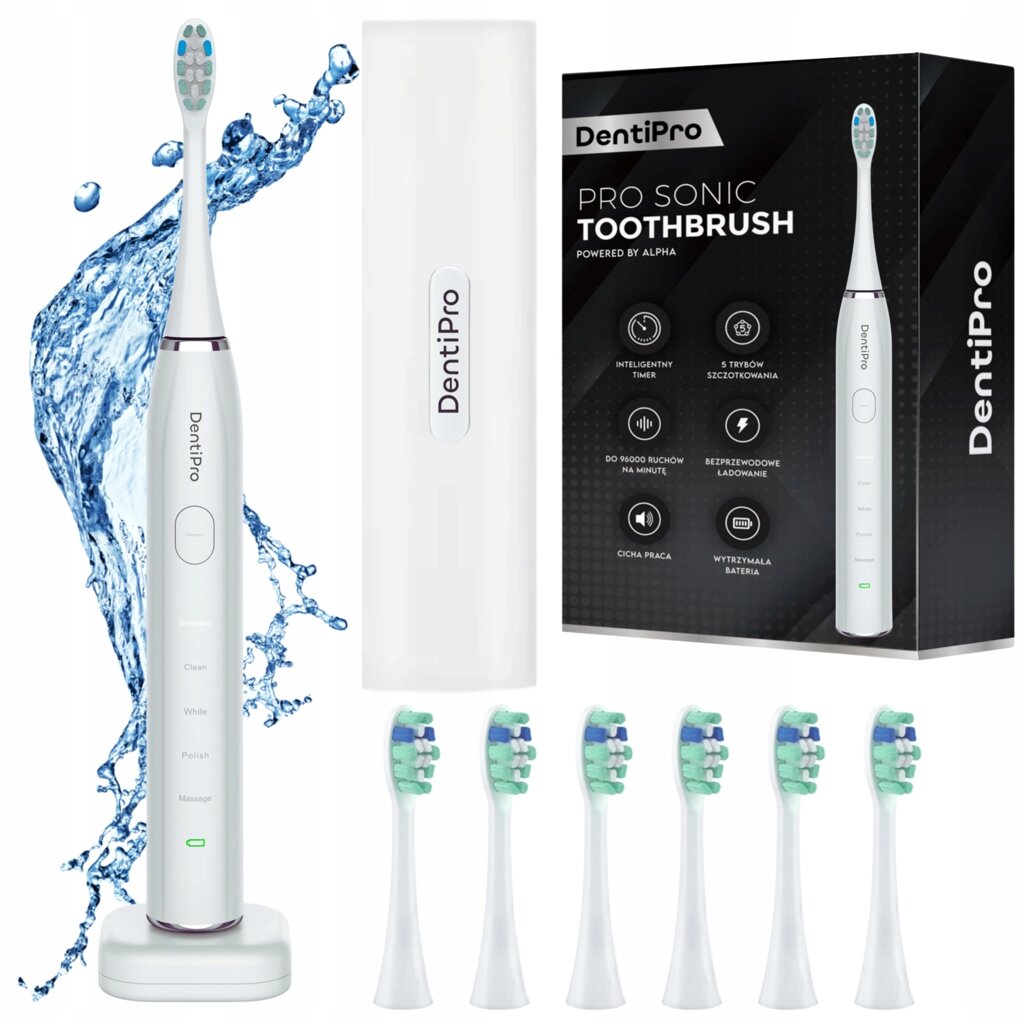 Звукова зубна щітка DentiPro STB-03 від компанії joker - фото 1