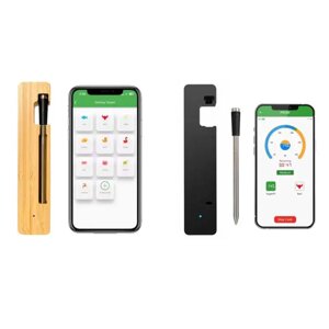 Розумний бездротовий термометр для м’яса з Bluetooth 5.2 та IP68