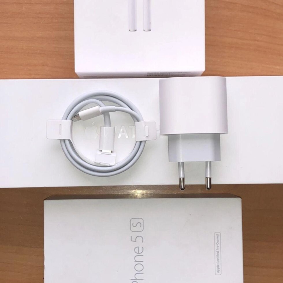 18W комплект швидкісна зарядка на оригінал apple Iphone айфон Ipad oem від компанії Artiv - Інтернет-магазин - фото 1