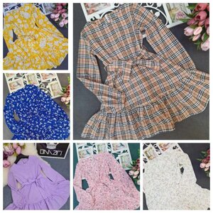 Сукня для дівчинки , плаття на кожен день і для школи зріст 110-164