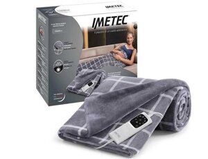 Електрична ковдра плед Imetec Adapto Velvet Square з підігрівом