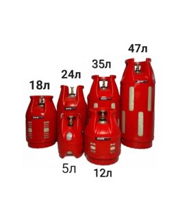 Композитний пластиковий газовий балон балон Італія SAFEGAS пластикові