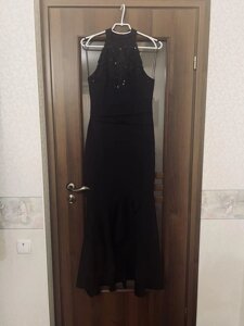 Вечірнє М чорне плаття ошатне випускне