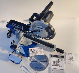 Торцовочна пила с протяжкой GERMAN Scheppach HM 2000 SE/торцева/торцок