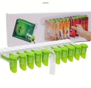 Органайзер дозатор для специй с подвесной планкой. Органайзер на кухню